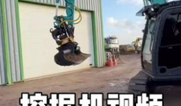 挖挖机视频,工地上的力量与速度展现